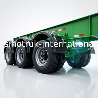 Seitendes heber-3 Marken-Tri Achse Achsen-LKW angebrachte des Kran-20ft 40ft FUWA