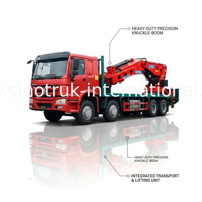 Hydraulischer LKW angebrachter Kran 25 Tonnen XCMG, hydraulischer Knöchel-Boom-Kran
