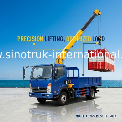 Berufsrohrleitungs-Transport-LKW brachte Laufwerksart des Kran-4×2 an