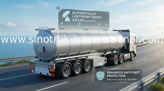 Große Kapazitäts-Diesel-halb Anhänger-LKW/Tankfahrzeug-LKW 14100 * 2500 * 3780 Millimeter