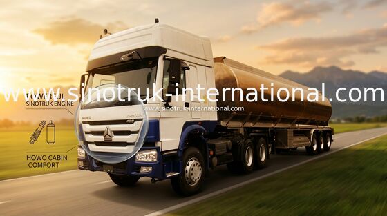Chinesischer Beleuchtungssystem-halb Anhänger-Tankfahrzeug-LKW des Standard-24C