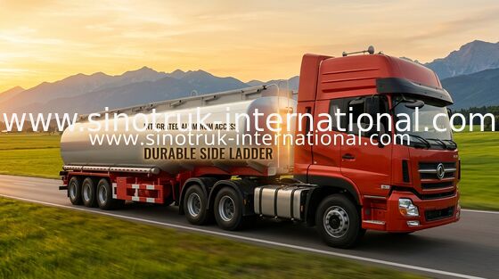 Fachmann 50000 Liter Flachbett-halb Anhänger-LKW-mit Tankfahrzeug