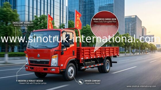 Multifunktions-Euro des Dieselmotor-85HP 2 Feuergebührenhandels-LKWs