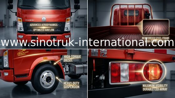 SINOTRUK HOWO 5 Tonnen Transporter-für Gemüsetransport