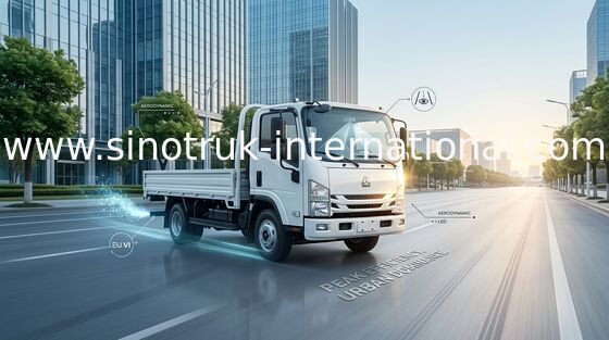 Berufs-Transporter SINOTRUK HOWO lärmarm für Baugewerbe