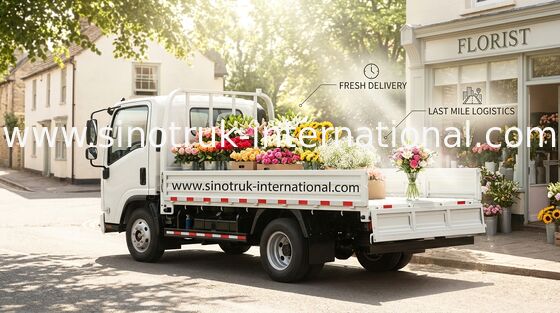 HOWO-Transporter 3-5 Tonnen, Baustelle tauscht ZZ1047D3414C145