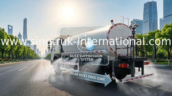 HOWO SINOTRUK Wasserbehälter 300 PS mit Hochdruckspülfunktion