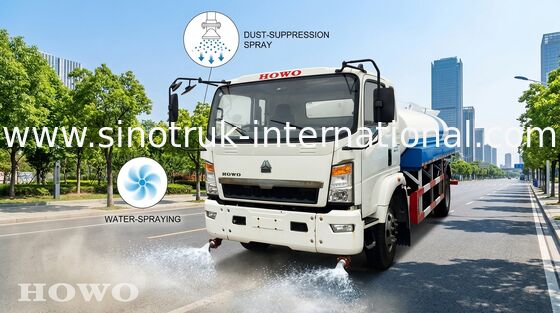 LKW 5 besprühen - Transporter-Fahrgestelle 8CBM SINOTRUK HOWO für die Straßen-Spülung