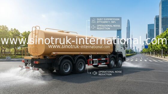 Internationaler Wasserwagen 25-35CBM 8X4 für die Wasser-tragende Landschaftsgestaltung