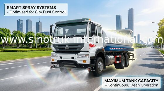 Wasser-Berieselungsanlagen-LKW der Hochleistungs-19CBM mit interner rostfester Behandlung