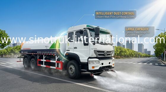 Wasser-Berieselungsanlagen-LKW SINOTRUK 20CBM mit interner rostfester Behandlung