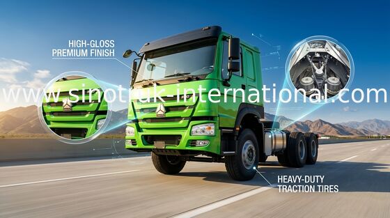 Grün-Lastwagen-Fahrzeug der Dropside-Fracht-LKW-Fahrgestelle-SINOTRUK HOWO ZZ1257N4341W