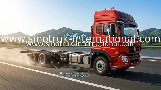 Fracht-LKW SINOTRUK HOWO, Van Truck 25 Tonnen 6X2 LHD Euro2 290HP für Logistik
