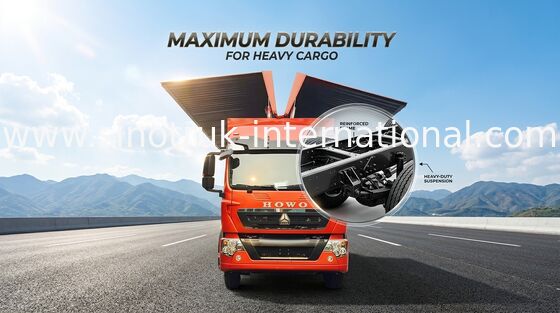 Fracht-große Belastbarkeits-Nutzfahrzeuge 8X4 LHD Wing Van Cargo Truck