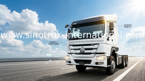 Traktor-LKW ZZ4257S3241W 371HP SINOTRUK HOWO 6x4 RHD
