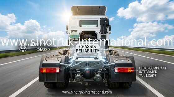 Traktor-LKW des Euro-2 HW76 der Kabinen-60 der Tonnen-SINOTRUK