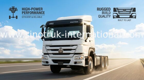 Traktor-LKW RHD 10 HOWO 6X4 dreht 371 HP ZZ4257S3241W