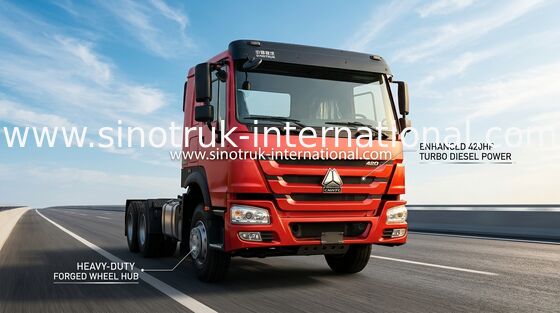 Traktor-LKW nagelneues 430Hp Lhd 10Wheels 6 Sinotruk Howo × 4