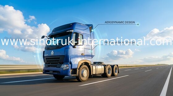 Anhänger-Traktor-LKW-Kopf SINOTRUK HOWO halb mit Klimaanlage 60-70 Tonnen