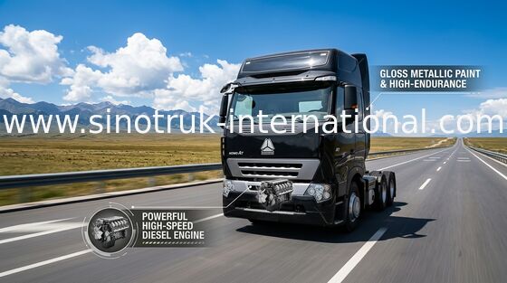 100 des schwerer LKW-Tonnen Traktor-, einachsiger Kipplaster ZZ4257V3247N1B