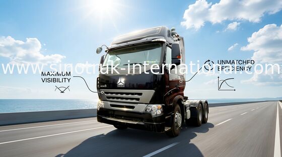 Hochleistungstraktor-LKWs 6X4 HOWO, 4 Anschlag-elektronische Kraftstoffeinspritzungs-Dieselmotor-Traktoren und Kipplaster
