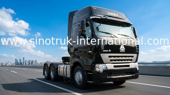 Traktor-LKW LHD 6X4 Euro2 380 HP zwei A7 HOWO legen ZZ4257N3247N1B an