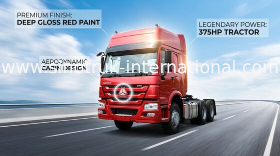 Traktor-LKW SINOTRUK HOWO LHD 6X4 Euro2 336HP zwei legen ZZ4257N3241V an