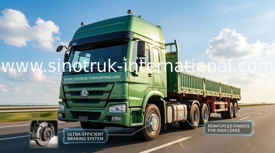 Traktor-LKW SINOTRUK HOWO RHD 6X4 Euro2 420HP ZZ4257V3241W