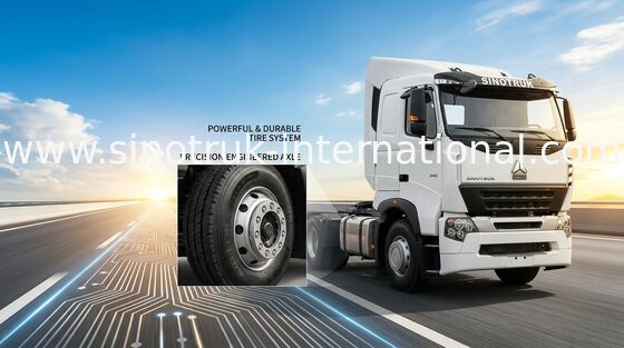 Traktor-LKW LHD 4X2 Euro2 336HP ZZ4187N3517N1B SINOTRUK HOWO A7
