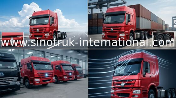 Traktor-LKW SINOTRUK HOWO LHD 6X4 Euro2 420HP ZZ4257V3241W