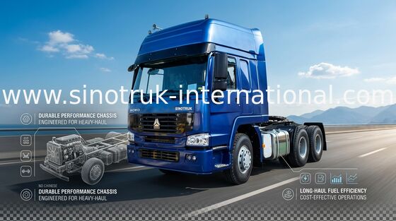 Traktor-LKW LHD 6X4 Euro2 371HP ZZ4257S3241W SINOTRUK HOWO