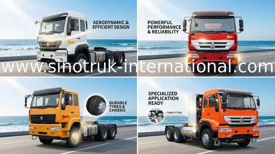 Goldener Prinz 6X4 Euro2 336HP 25Tons ZZ4251N3241W des Traktor-LKW-SINOTRUK