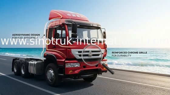 SINOTRUK goldener Prinz Tractor Truck 6X4 Euro2 336HP 25Tons ZZ4251N3241W