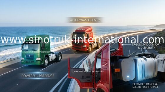 Traktor-LKW SINOTRUK HOWO RHD 4X2 Euro2 336HP ZZ4187N3511W