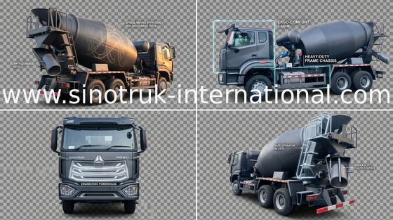 Sinotruk Howo N7 Betonmischer 6-10CBM 6 X 4 Euro 2 380 PS