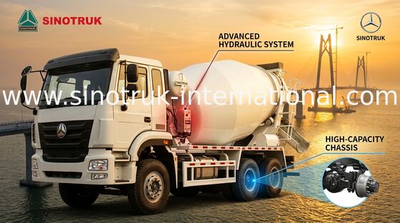 Professioneller konkreter mischender Ausrüstungs-konkreter Fertig-LKW ZZ5255GJBN3846B1