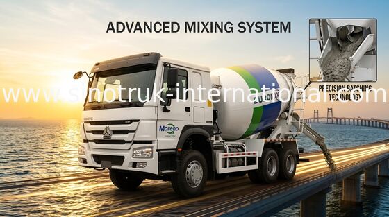 Mischer-LKW 371HP LHD SINOTRUK HOWO 6x4