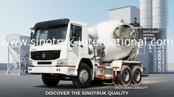 Industrieller Mischer-Zement-LKW des Mischer-Fahrzeug-8CBM 290HP 6X4 LHD