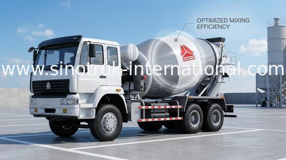 Dauerhafte industrielle hohe laufende Leistungsfähigkeit des Mischer-Fahrzeug-8×4