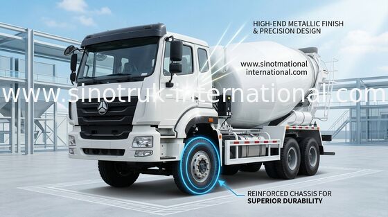 Industrieller konkreter mischender LKW für die Straßen-Reparatur/Zement-LKW-Mischer
