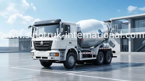Mobile-halb Zement-mischender Ausrüstungs-Mischer-LKW 10CBM 290HP
