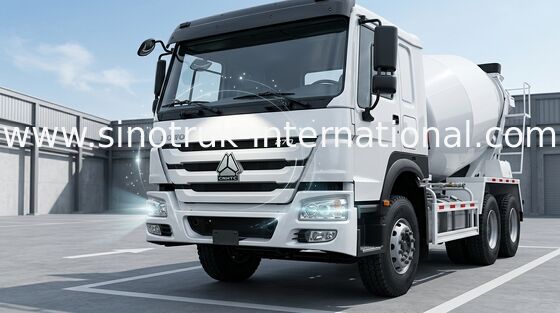 Mischer-LKW der hohen Leistungsfähigkeits-6CBM 290HP 6X4 LHD, Zement-Mischungs-LKW