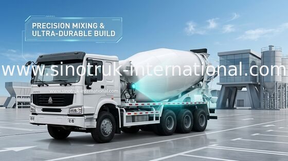 Mischer-LKW SINOTRUK HOWO 12CBM Euro2 290HP 6X4 RHD ZZ5257GJBM4048W