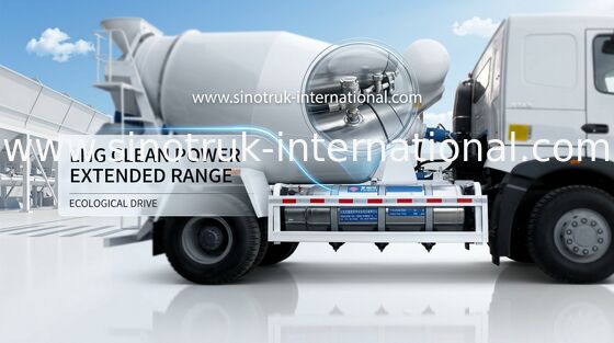 10 Kubikmeter-Mischer-LKW mit Pumpe A7 371HP 6X4 RHD