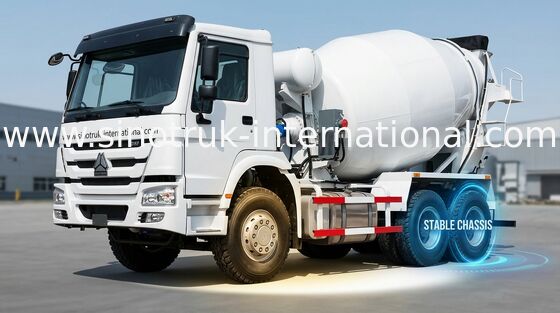 Mischer-LKW 10CBM 336HP 6X4 LHD ZZ5257GJBN3841W SINOTRUK HOWO