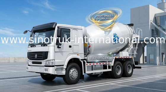 Mischer-LKW SINOTRUK HOWO 12CBM Euro2 371HP 6X4 RHD ZZ5257GJBN4048W