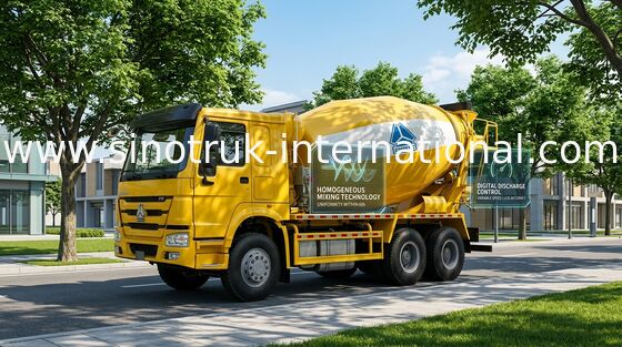 Mischer-LKW 12CBM 336HP 6X4 RHD ZZ5257GJBN4048W SINOTRUK HOWO