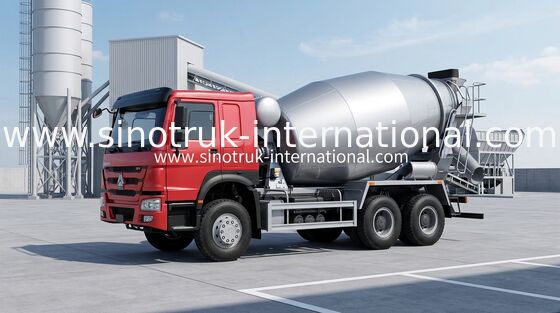 Mischer-LKW 10 CBM SINOTRUK HOWO für konkreten Transport