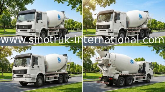 Mischer-LKW SINOTRUK HOWO 12CBM 336HP 6X4 RHD ZZ5257GJBN4048W