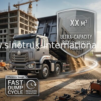 5300*2300*1500mm Frachtbox Schwerlastbehälter für den reibungslosen Frachttransport RHD / LHD Fahrtyp